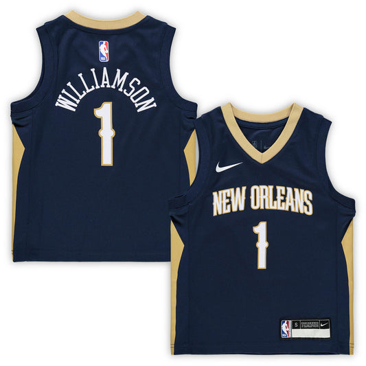 Zion Williamson New Orleans Pelicans Nike Preschool Replica Jersey - Icon Edition - Navy